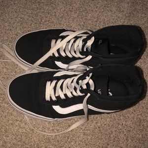 black high top vans